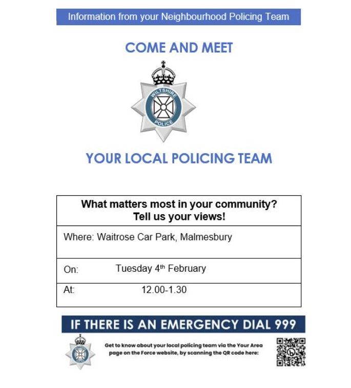 Come and meet your Policing Team